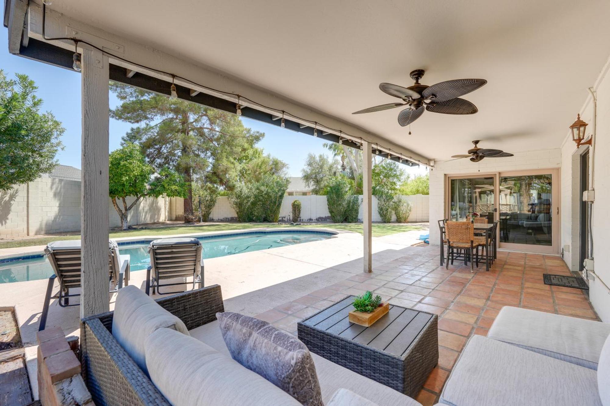 Phoenix Home With Pool About 10 Mi To Camelback Mtn Bagian luar foto