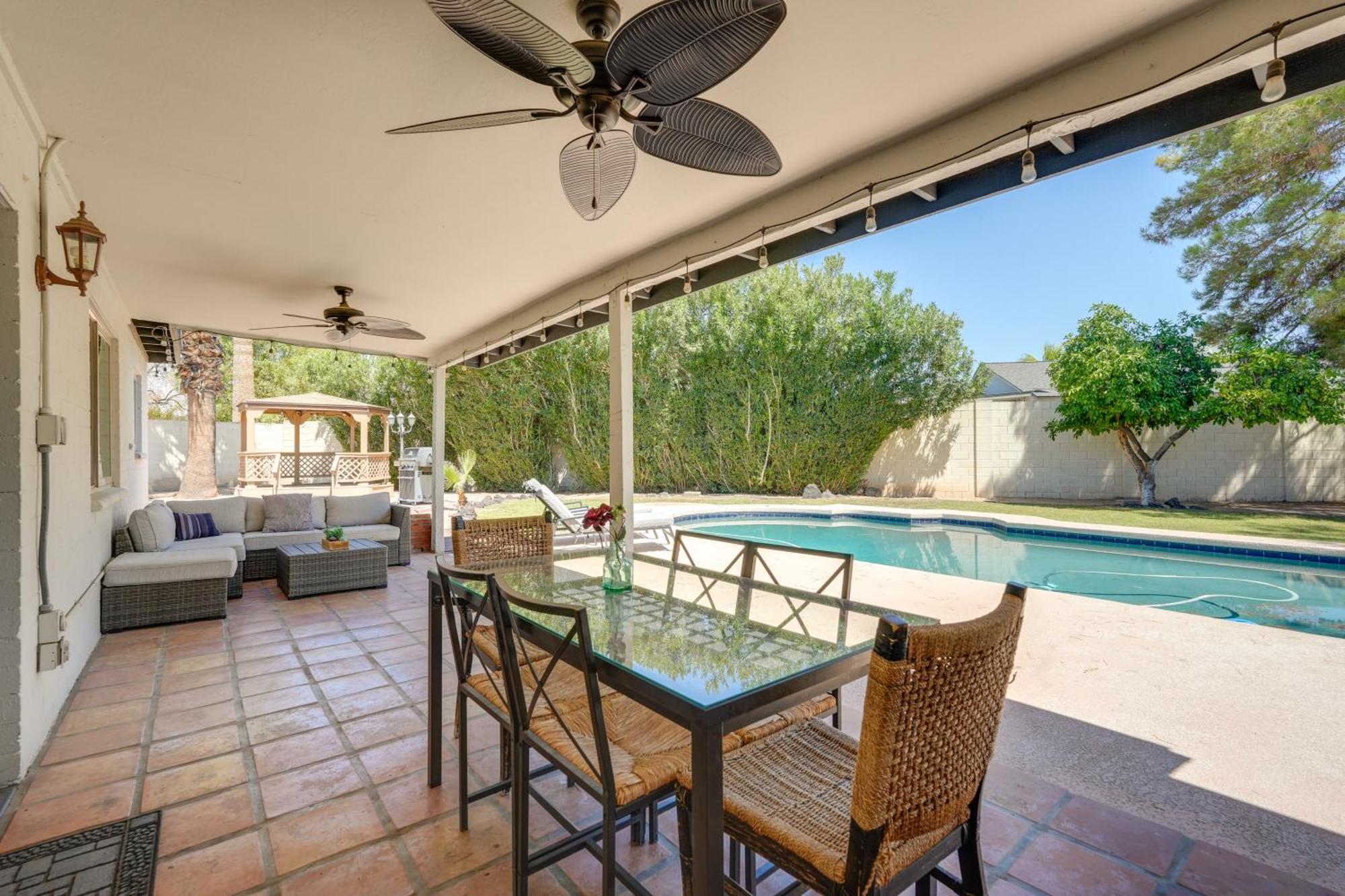 Phoenix Home With Pool About 10 Mi To Camelback Mtn Bagian luar foto